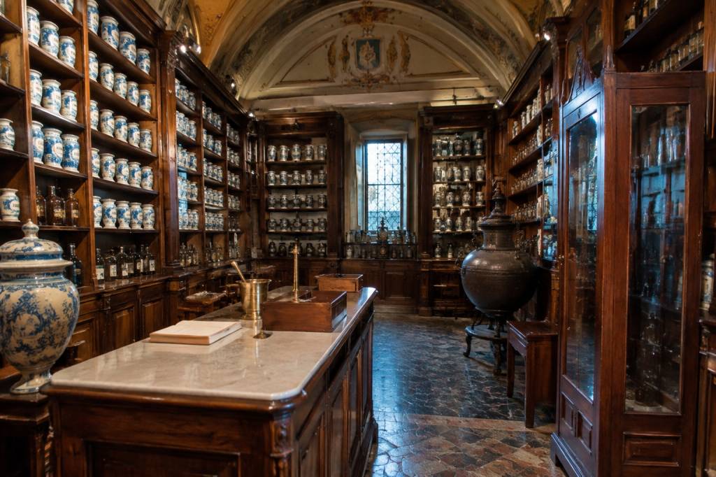 Antica farmacia s maria della scala: storia e visita a Roma